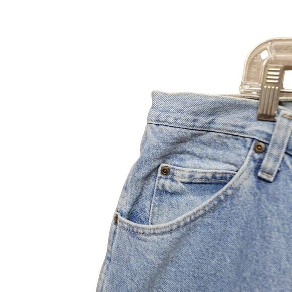 Wrangler Jeans Mens 44X30 Blue Premium Denim Straight Leg Regular Fit 96501SL - Picture 4 of 12